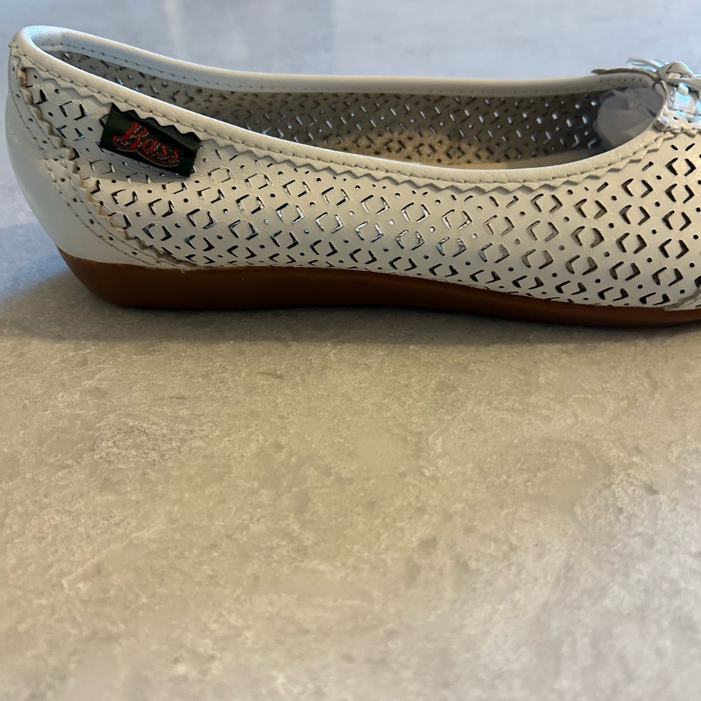 Boss White Women's Ballet Flats